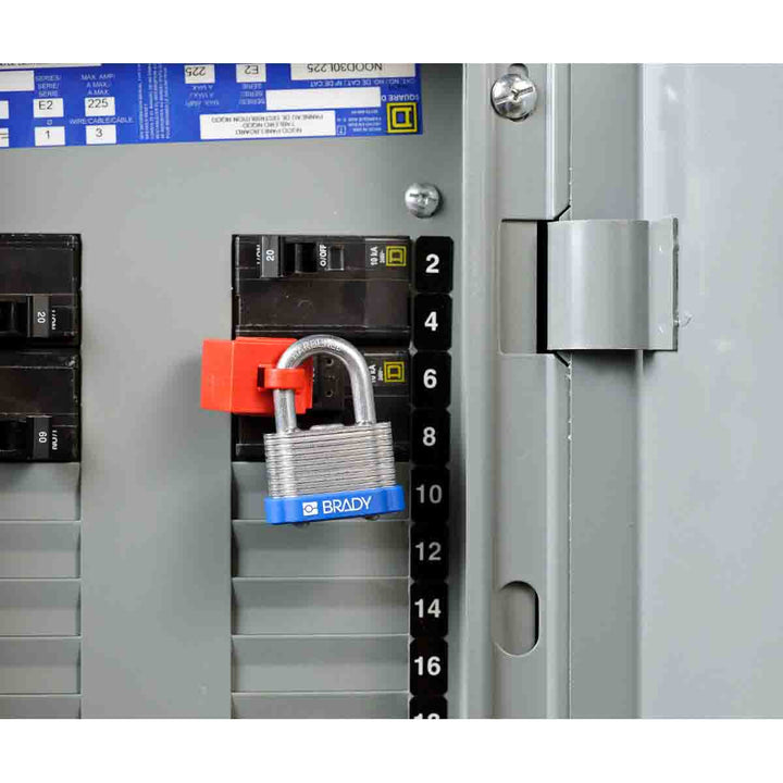 Brady LK520B, Cable Lockout Kit with 2 Steel Padlocks and 2 Bilingual Tags MTESolutions