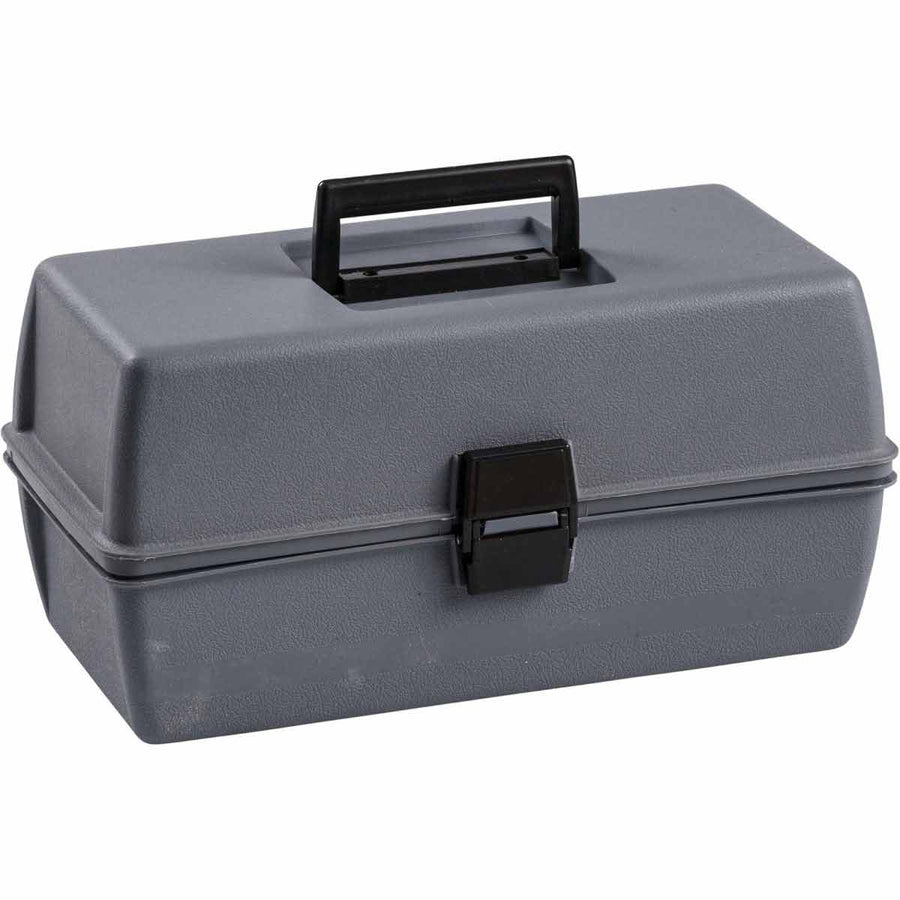 Brady LKP - TKLBOX, Gray Extra - Large Rugged Plastic Tool Box w/ Removable Tray MTESolutions