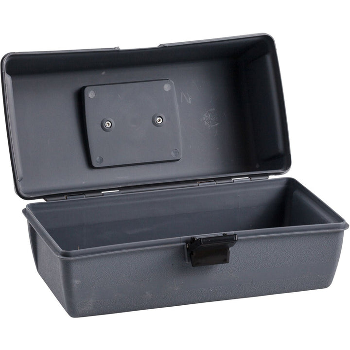 Brady LKP - TKLBOX, Gray Extra - Large Rugged Plastic Tool Box w/ Removable Tray MTESolutions