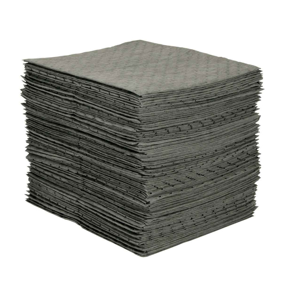 Brady MRO300, MRO Plus Universal Absorbent Pads, Medium Weight, 15" x 19", Absorbency Capacity 20.5 gal, Case of 100 Pads MTESolutions