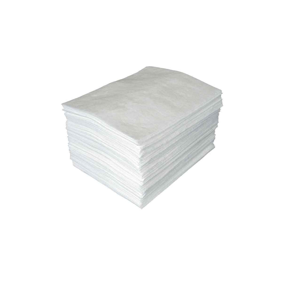 Brady MXO1000, Oil Only Absorbent Pads, Light Weight, 15" x 19", Absorbency Capacity 26 gal, Case of 100 Pads MTESolutions