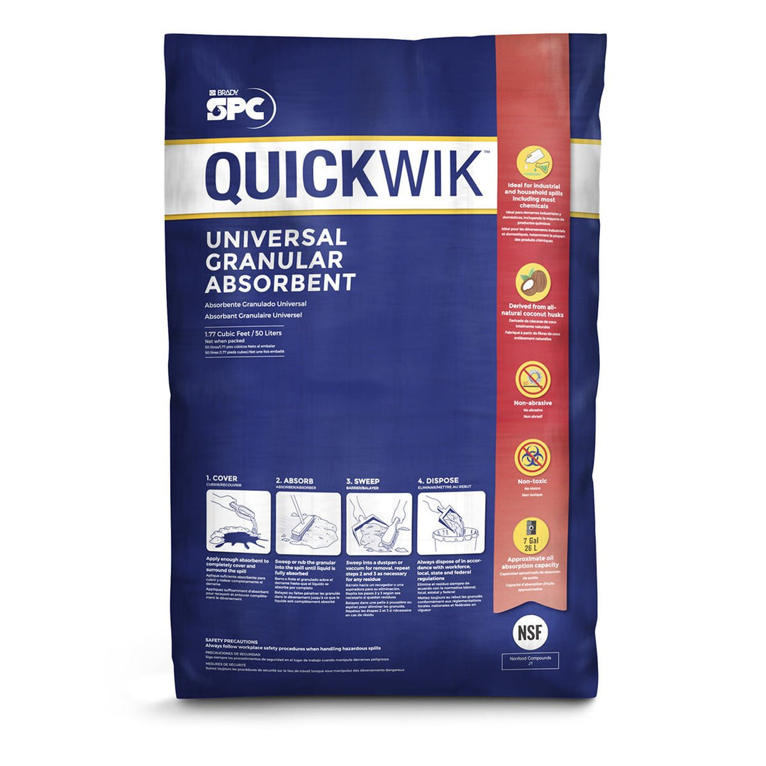 Brady QW - 20H QUICKWIK GRAN, 20LB, 24/PAL MTESolutions