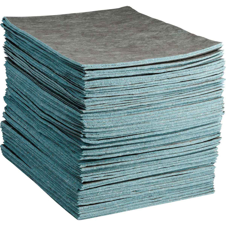 Brady RFDP300, Re - Form™ Universal Absorbent Pads, Medium Weight, 15" x 19", Absorbency Capacity 32 gal, Case of 100 Pads MTESolutions