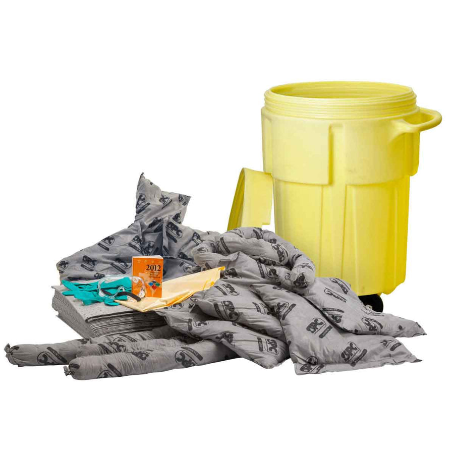 Brady SKA - 55W, ALLWIK 55 - Gallon Drum Spill Control Kit - Universal Application, Wheeled MTESolutions