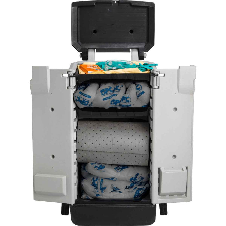 Brady SKA - K2, ALLWIK Mobile Kaddie Spill Control Kit - Universal Application MTESolutions