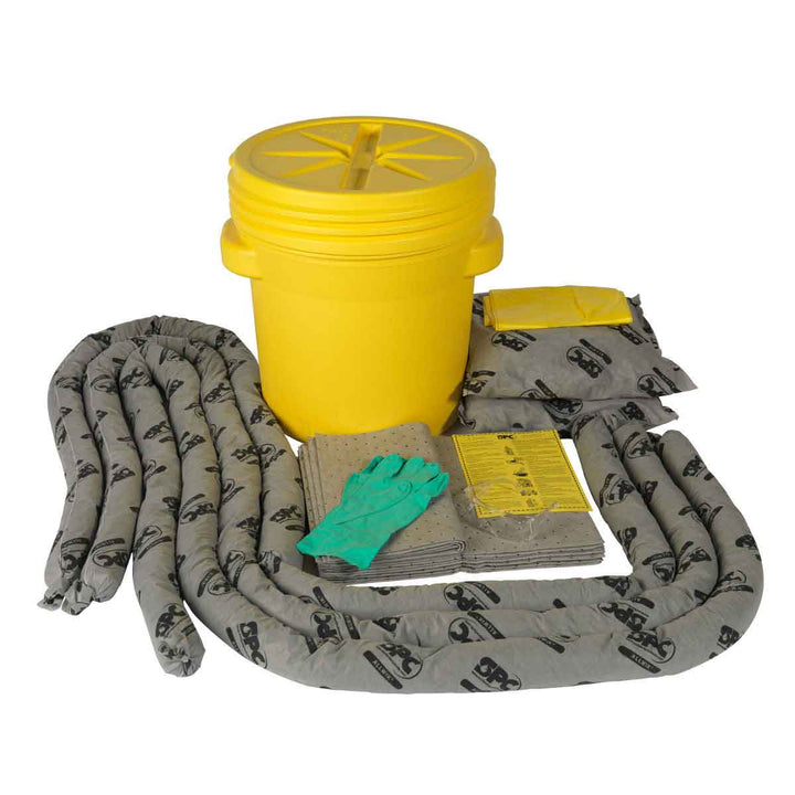 Brady SKA20 - TAA, ALLWIK 20 - Gallon Drum Spill Control Kit - Universal Application, TAA Approved MTESolutions