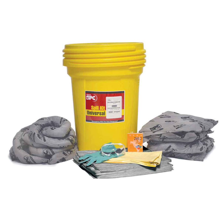 Brady SKA30 - TAA, ALLWIK 30 - Gallon Drum Spill Control Kit - Universal Application, TAA Approved MTESolutions