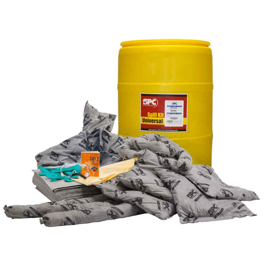 Brady SKA55 - TAA, ALLWIK 55 - Gallon Drum Spill Control Kit - Universal Application, TAA Approved MTESolutions