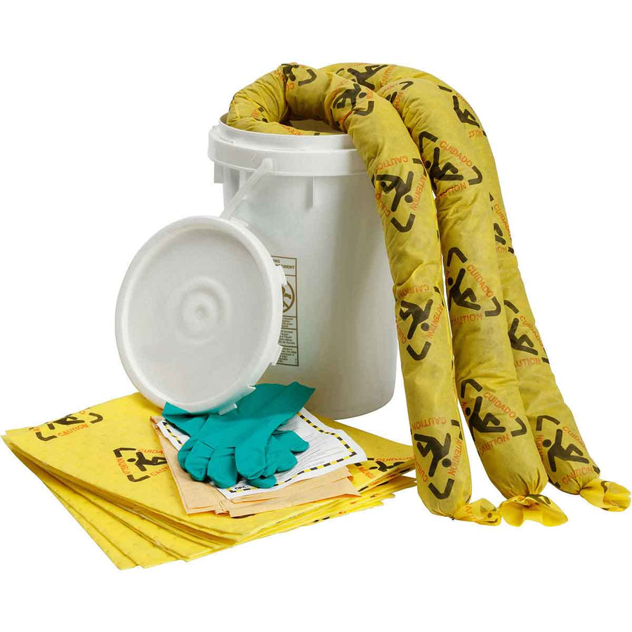 Brady SKCH - BKT, 6.5 GAL HI VIS SPILL KIT MTESolutions