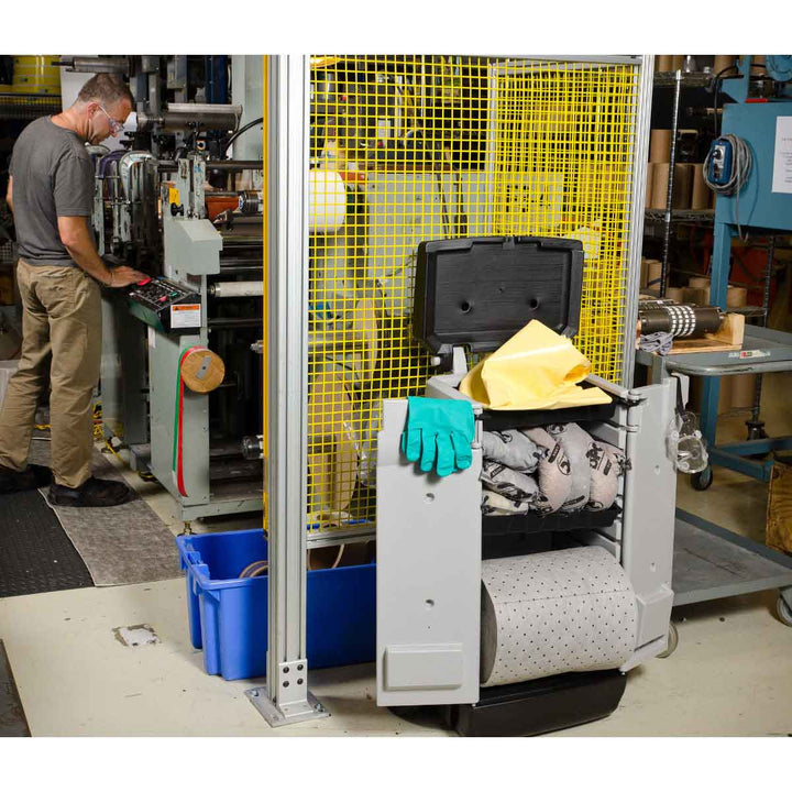 Brady SKH - K2, HAZWIK Mobile Kaddie Spill Control Kit - Chemical Application MTESolutions