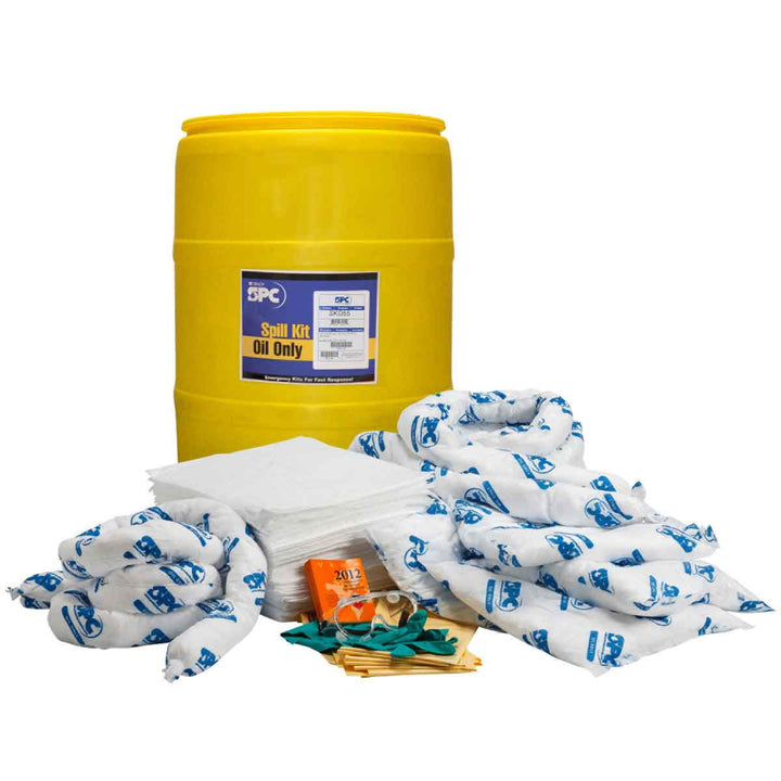 Brady SKO - 55, 55 - Gallon Drum Spill Control Kit - Oil Only Application MTESolutions