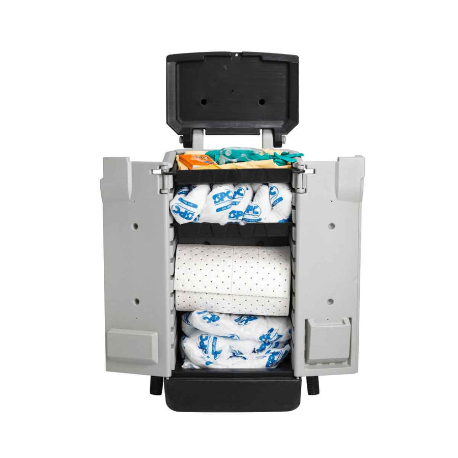 Brady SKO - K2, Mobile Kaddie Spill Control Kit - Oil Only Application MTESolutions