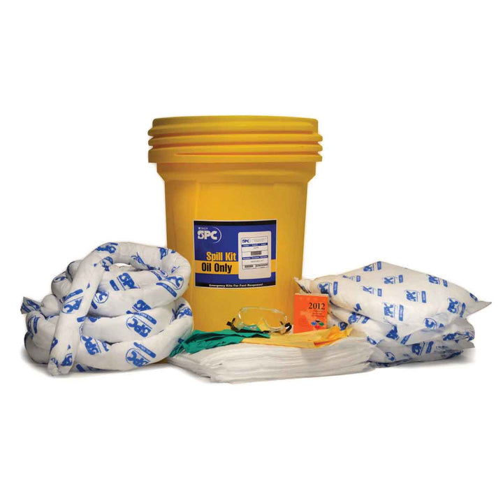 Brady SKO30, 30 - Gallon Drum Spill Control Kit - Oil Only Application MTESolutions