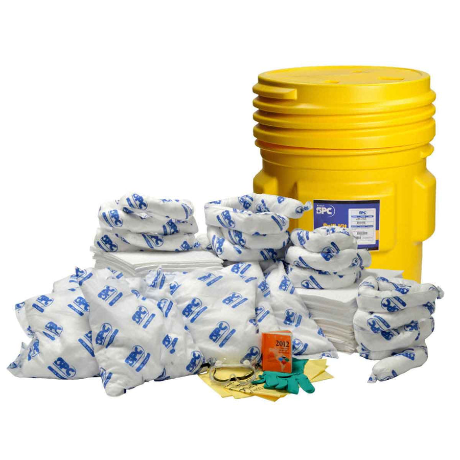Brady SKO65, 65 - Gallon Drum Spill Control Kit - Oil Only Application MTESolutions