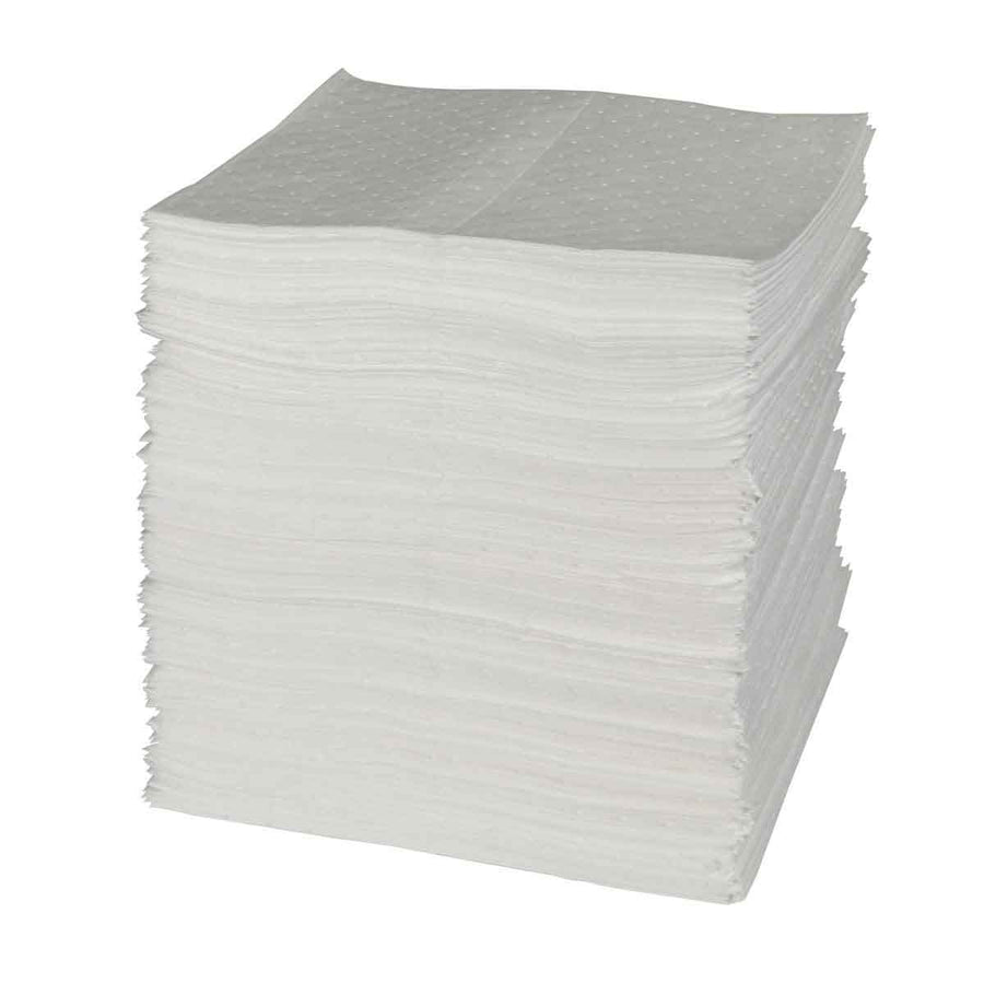 Brady SPC200, Oil Only Absorbent Pad, 15in X 19 in, Light, Bale of 200 Pads MTESolutions