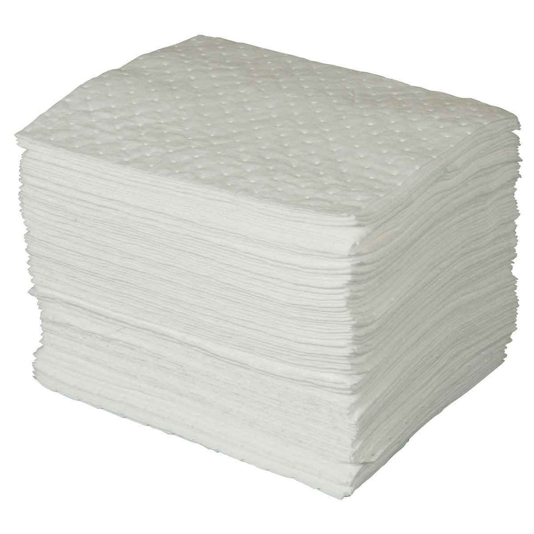 Brady SPC300, SPC Oil Only Absorbent Pads, Medium Weight, 15" x 19", Absorbency Capacity 30 gal, Bale of 100 Pads MTESolutions