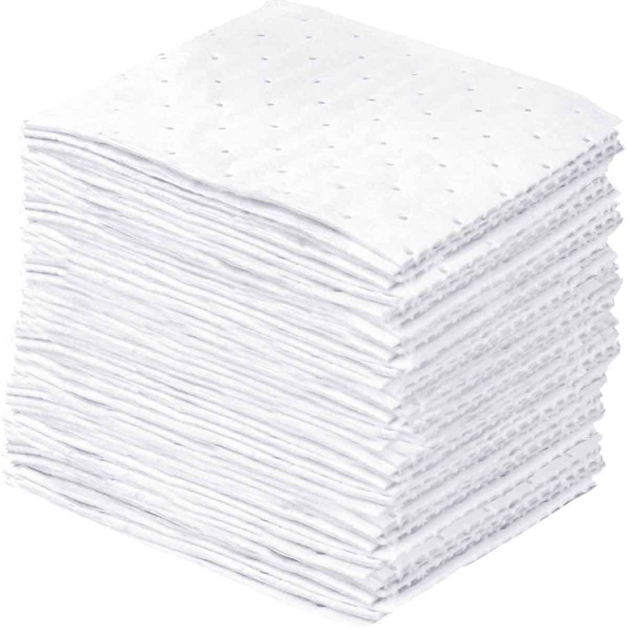 Brady SRPO200, Absorbent Pad, 7.5 in X10 in Oil Only, Heavy, 200/CS MTESolutions