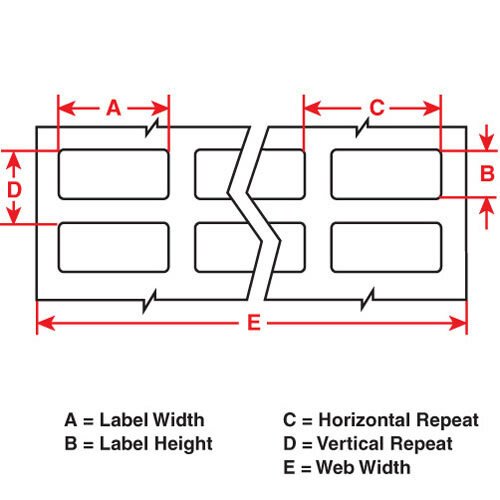 Brady Tht - 28 - 423 - 10 Thermal Transfer Printable Labels MTESolutions