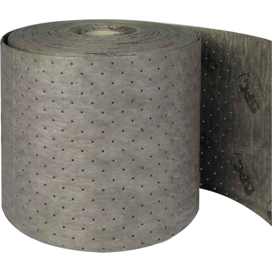 Brady UXT15P, Absorbent Roll, 15 in X150 ft, Heavy, Perforated, Universal MTESolutions