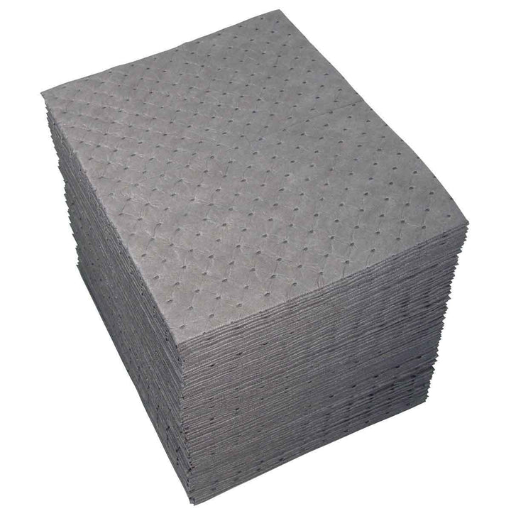 Brady UXT300, Xtra Tough Universal Absorbent Pads, Medium Weight, 15" x 19", Absorbency Capacity 19.5 gal, Bale of 100 Pads MTESolutions