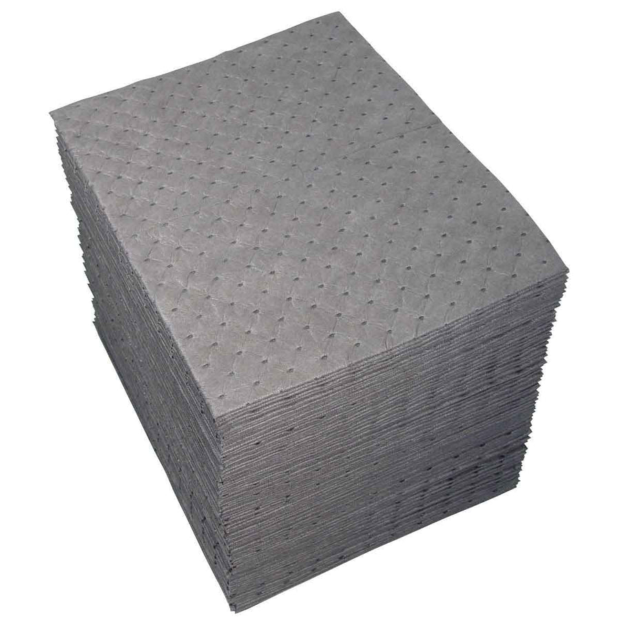 Brady UXT300, Xtra Tough Universal Absorbent Pads, Medium Weight, 15" x 19", Absorbency Capacity 19.5 gal, Bale of 100 Pads MTESolutions