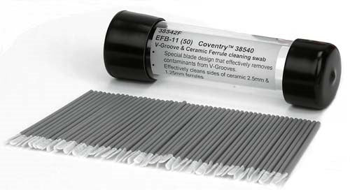 Chemtronics 38542F, V - Groove and Ferrule Cleaning Swabs, Case of 900 MTESolutions