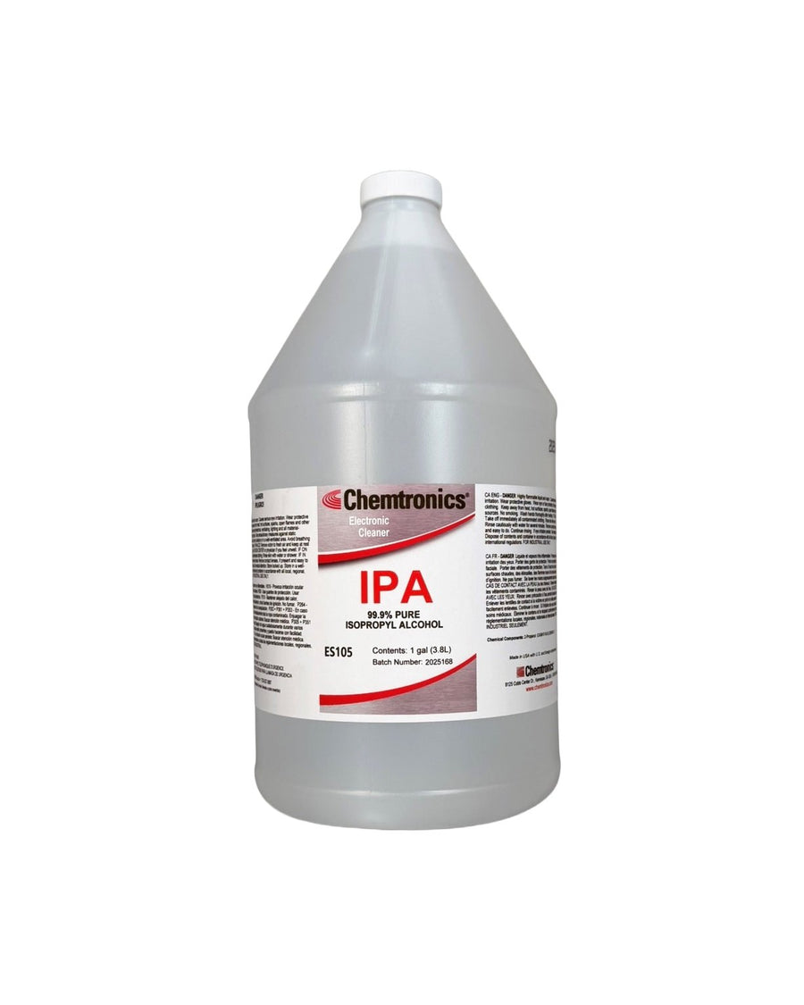 Chemtronics ES105, 99.9% Technical Grade IPA, 1 Gallon MTESolutions