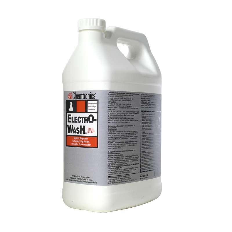 Chemtronics ES125A, Electro - Wash Two Step Cleaner/Degreaser - 1 Gallon MTESolutions