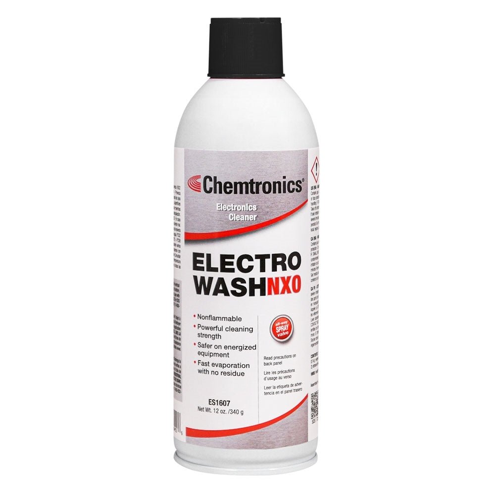 Chemtronics ES1607, Electro - Wash NXO Degreaser, 12 oz Aerosol MTESolutions