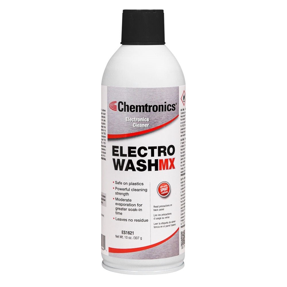 Chemtronics ES1621, Electro - Wash MX Cleaner Degreaser, 10oz Aerosol MTESolutions