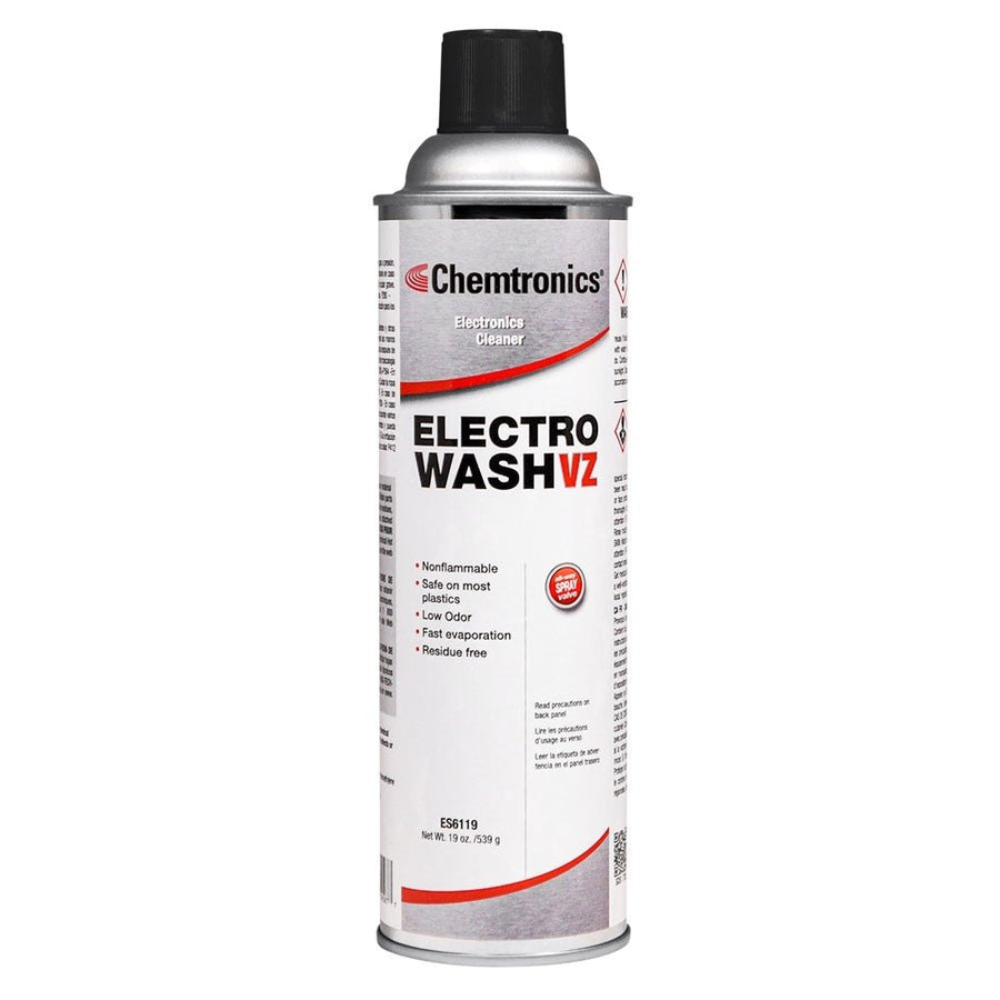 Chemtronics ES6119, Electro - Wash VZ Degreaser, 19oz Aerosol MTESolutions