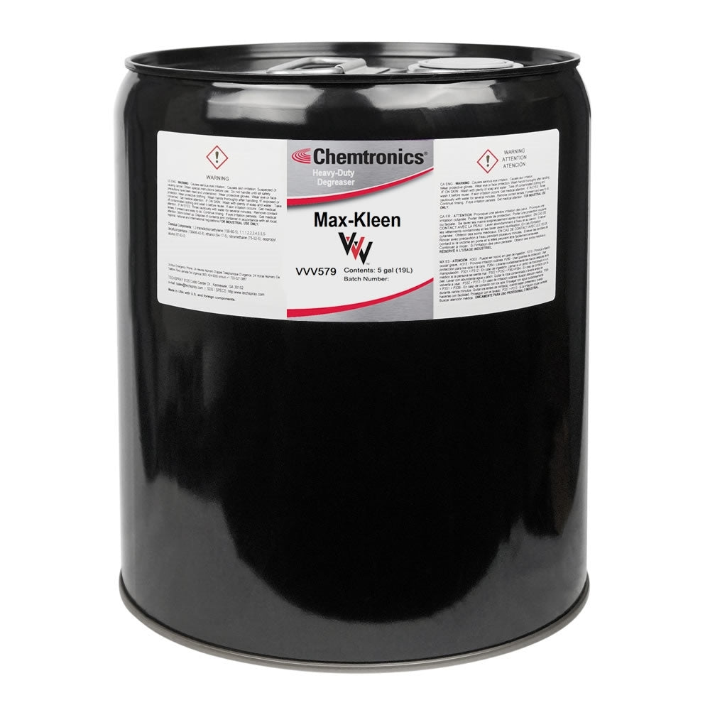 Chemtronics VVV579, Max - Kleen Tri - V, 5 Gallon MTESolutions