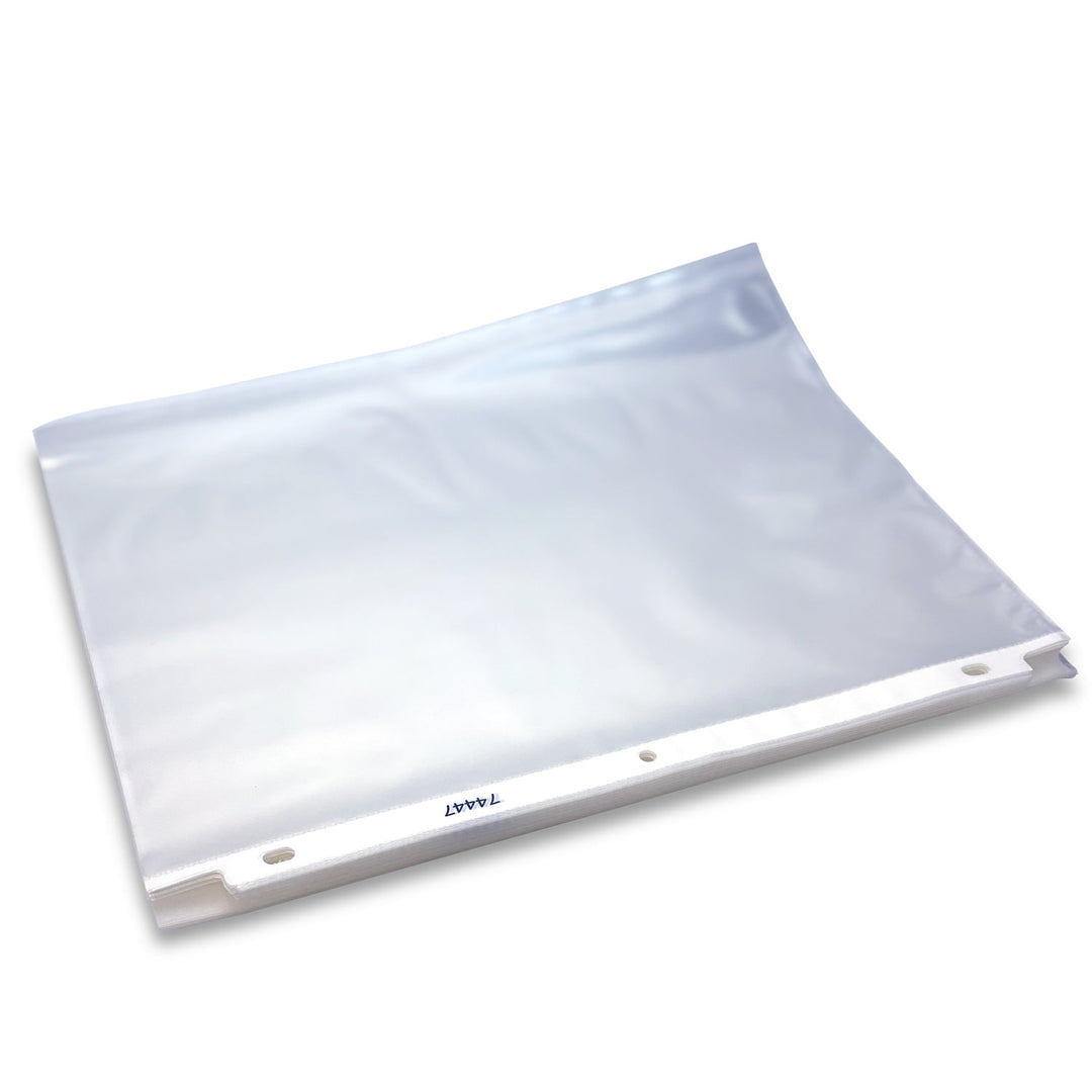Columbia Cleanroom 700 - 8577 3 - hole punch poly document protector - 100/CS MTESolutions