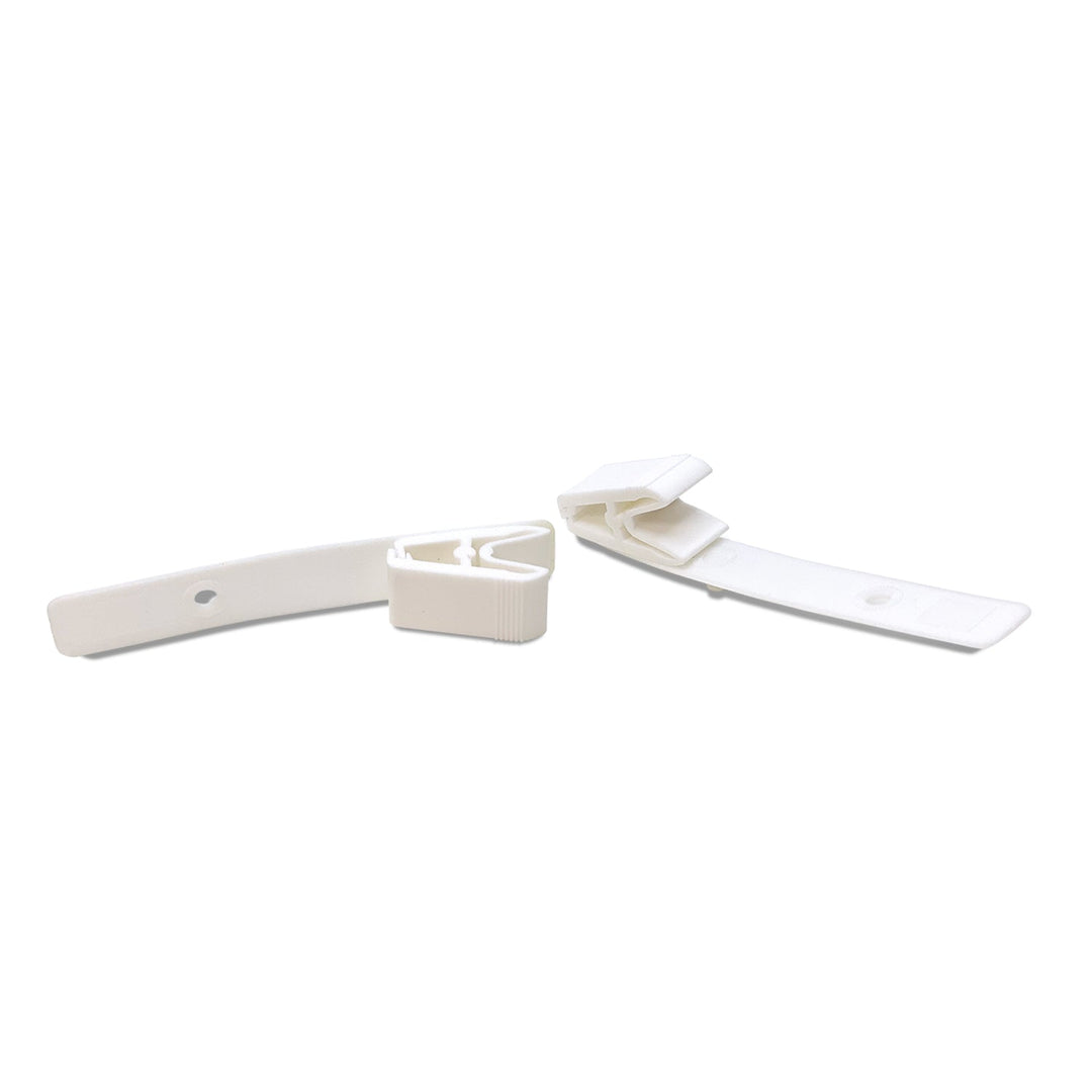 Columbia Cleanroom BXPLYCLP Poly badge clips for ID badge - 50/CS MTESolutions