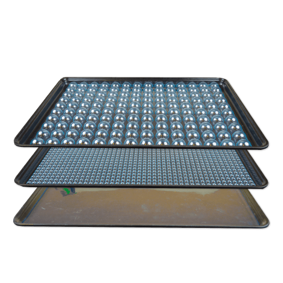 Corstat KSB2416 - MB - 25 - TPU Kleanstat Bubble Tray Liners 24.25 x 16.125 x .375 in, 10/cs MTESolutions