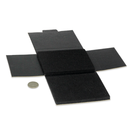 Corstat PPF2525 Pillowstat Folders 2 - 9/16 x 2 - 9/16 x 1/2 in, 100/cs MTESolutions
