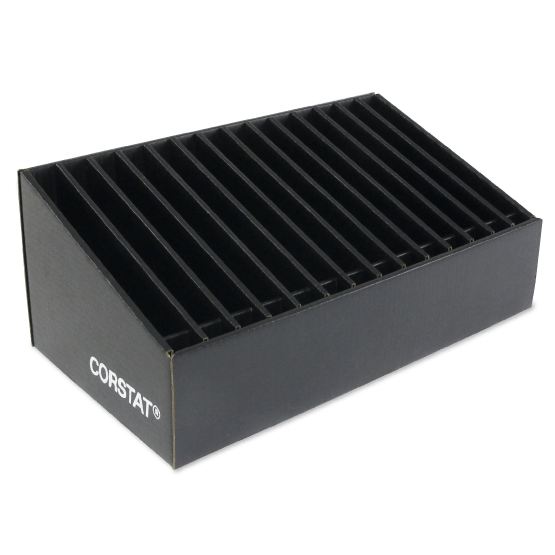 Corstat REEL - 7BO - 23 Bent Over Edge Reel Bins 23 x 9 - 7/8 x 7 - 3/8 in, 5/cs MTESolutions