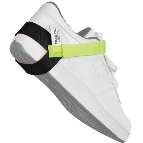 Desco 07599 High Visibility 1 Meg Heel Grounder, Lime Green MTESolutions