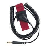 Desco 09039 Adjustable Elastic Economy Wrist Strap With 6' Coil Cord MTESolutions