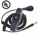 Desco 09087 Premium Metal Expansion Sized Medium Wrist Strap With 6' Coil Cord MTESolutions