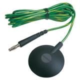 Desco 09816 Floor Mat Ground Cord, 6' No Resistor MTESolutions