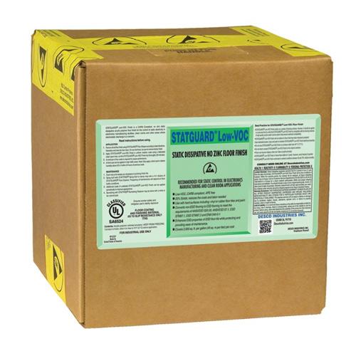 Desco 10551 Statguard Static Dissipative Floor Finish, 5 Gallon MTESolutions