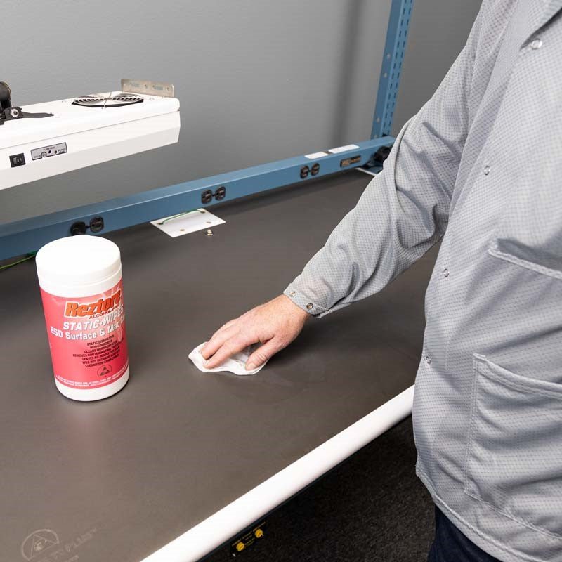 Desco 16019 Reztore Surface and Mat Cleaner, Canister 100 Wipes, 600ML MTESolutions
