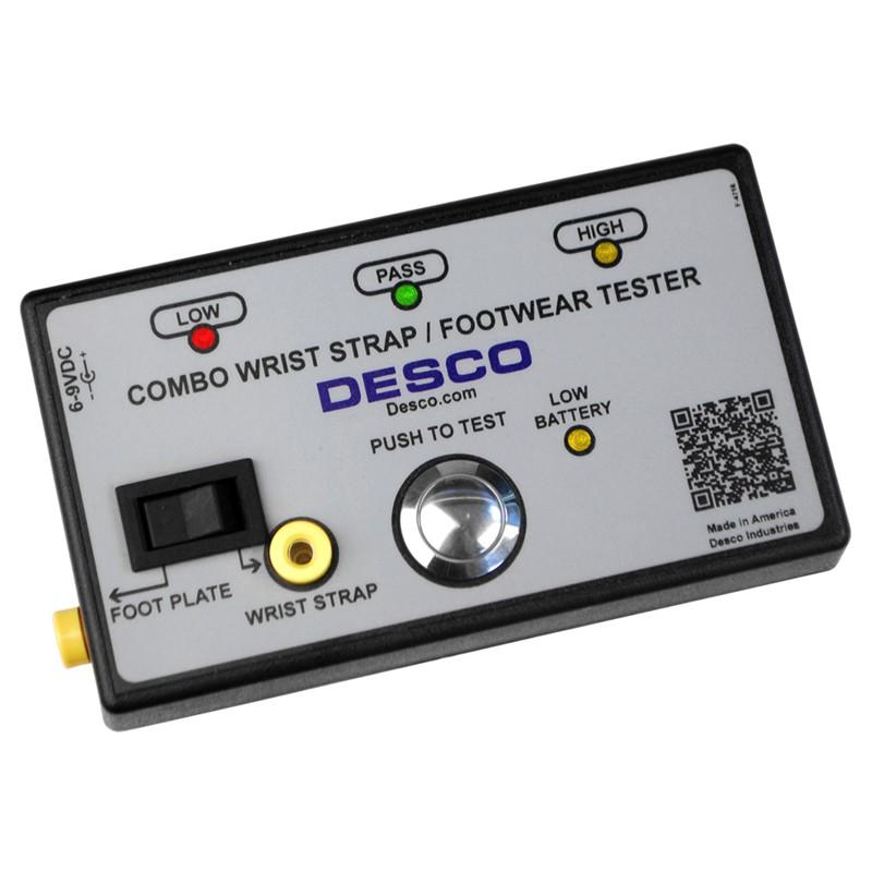 Desco 19280 Wrist Strap And Foot Wear Combo Tester MTESolutions