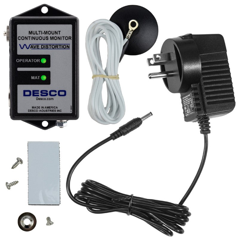 Desco 19337 - Multi - Mount Continuous Monitor w/Universal Plug MTESolutions