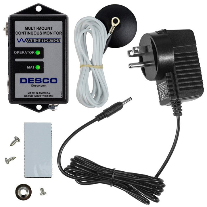Desco 19337 - Multi - Mount Continuous Monitor w/Universal Plug MTESolutions