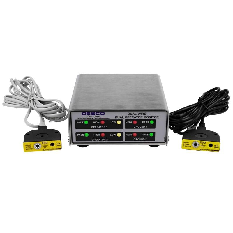 Desco 19662 Dual - Wire Dual Operator Monitor MTESolutions