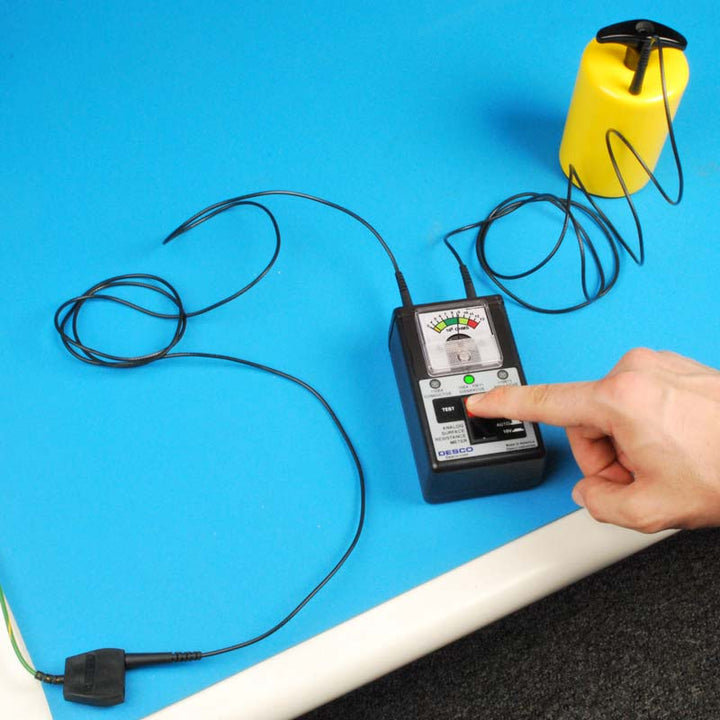 Desco 19784, Analog Surface Resistance Meter Test Kit MTESolutions