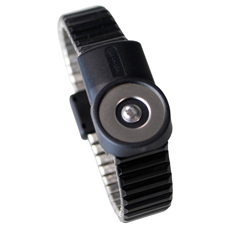 Desco 19887 Dual - Wire Magsnap 360™ Metal Wristband - Medium MTESolutions