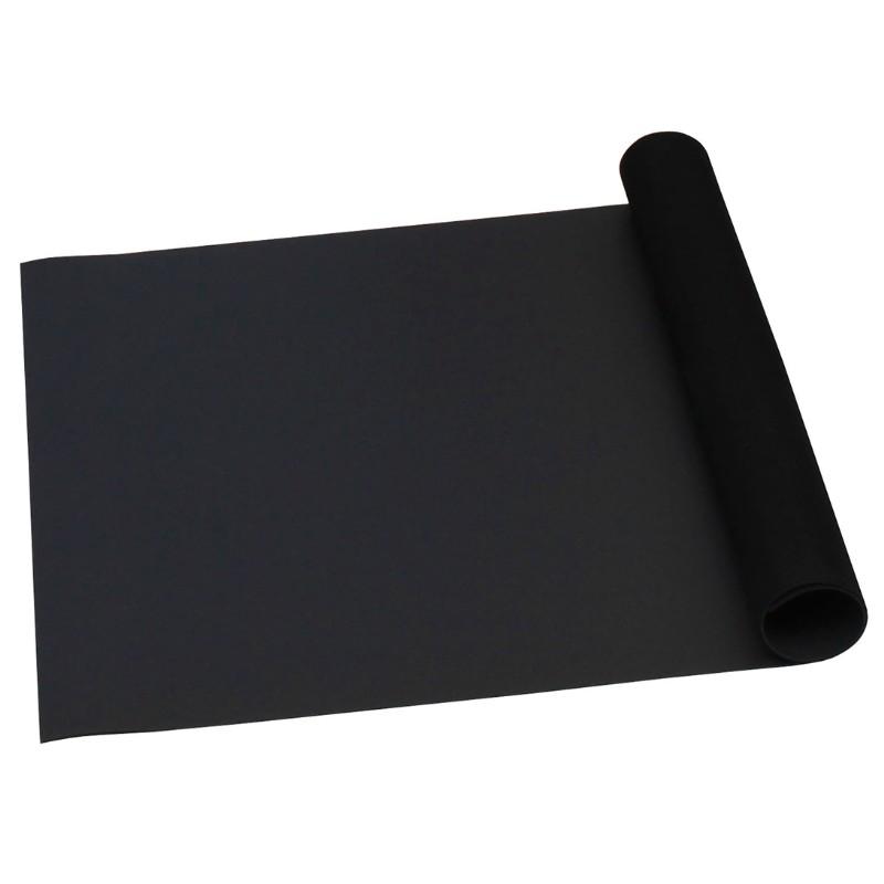 Desco 66411 Statfree T2 Plus Rubber Roll, Dissipative, Dark Grey, 48"X40' MTESolutions